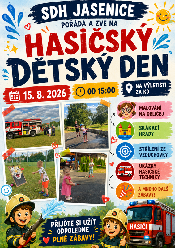 Hasičský dětský den